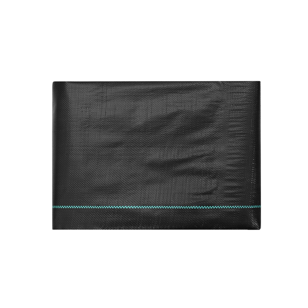 Driveway fabric example with seam alignment and overlaps