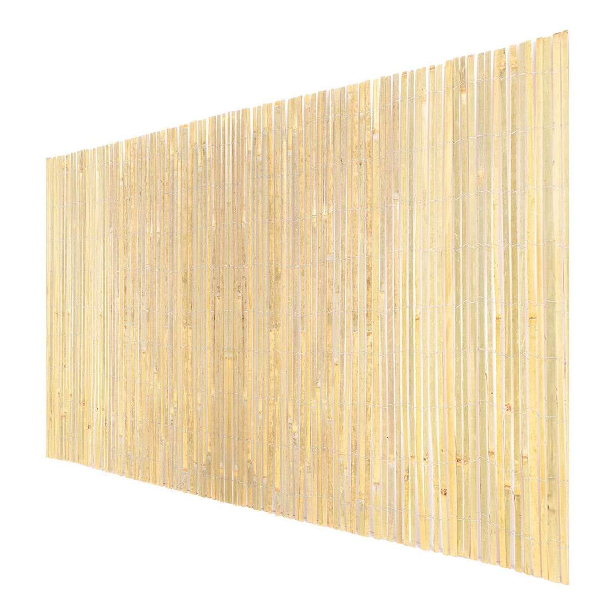 VEVOR durable bamboo fence features galvanized wire for rust resistance and longevity.