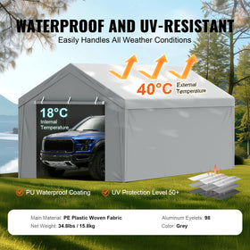 VEVOR durable weave fabric 210g top offers reliable weather resistance