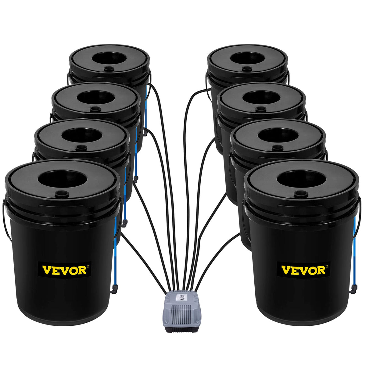 VEVOR complete kit ready for indoor or outdoor hydroponic growing.