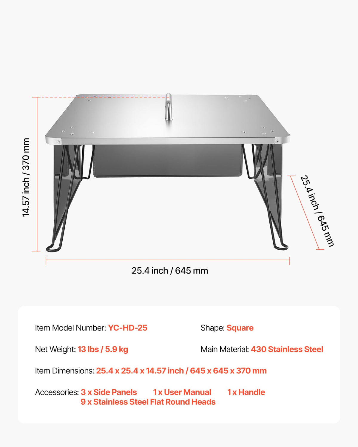 VEVOR tool-free setup saves time before outdoor gatherings