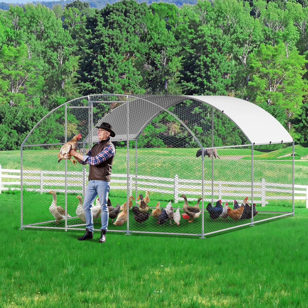 VEVOR easy two-person assembly makes setup smoother.