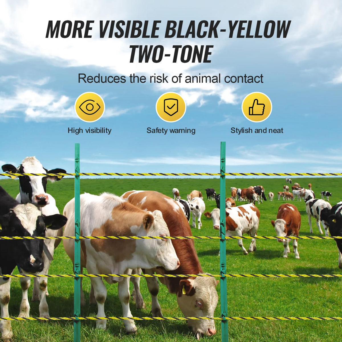 VEVOR high-conductivity stainless strands provide effective short pulses.
