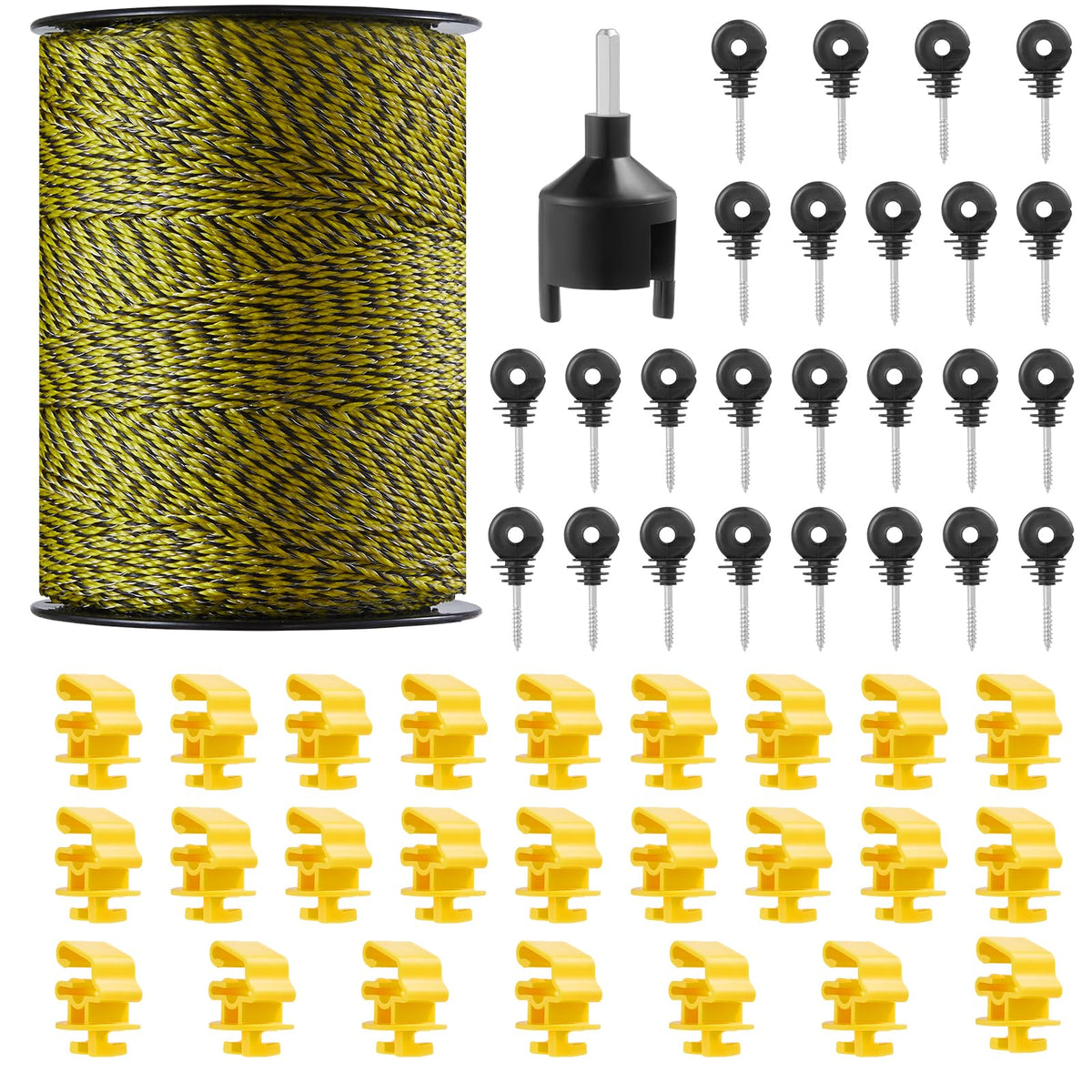 VEVOR electric fence wire reel for quick, field-ready setup.