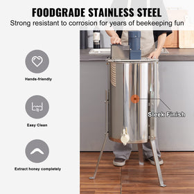 VEVOR extractor with height-adjustable stand for comfortable working height