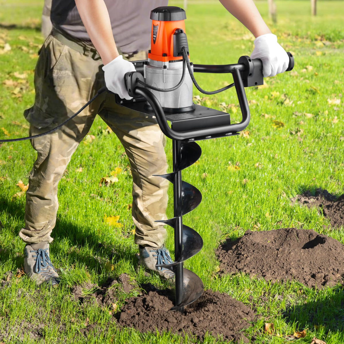 VEVOR ergonomic design supports quick, efficient digging in yards