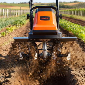VEVOR ergonomic H-shaped handle supports comfortable control.