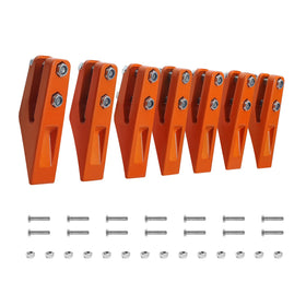 VEVOR bucket teeth support reliable performance in construction and mining.