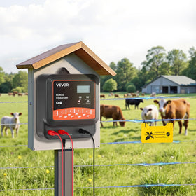 VEVOR fence charger range 3-10 km suitable for various farms