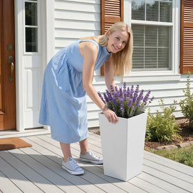 Front porch set of 2 planters by VEVOR for cohesive decor.