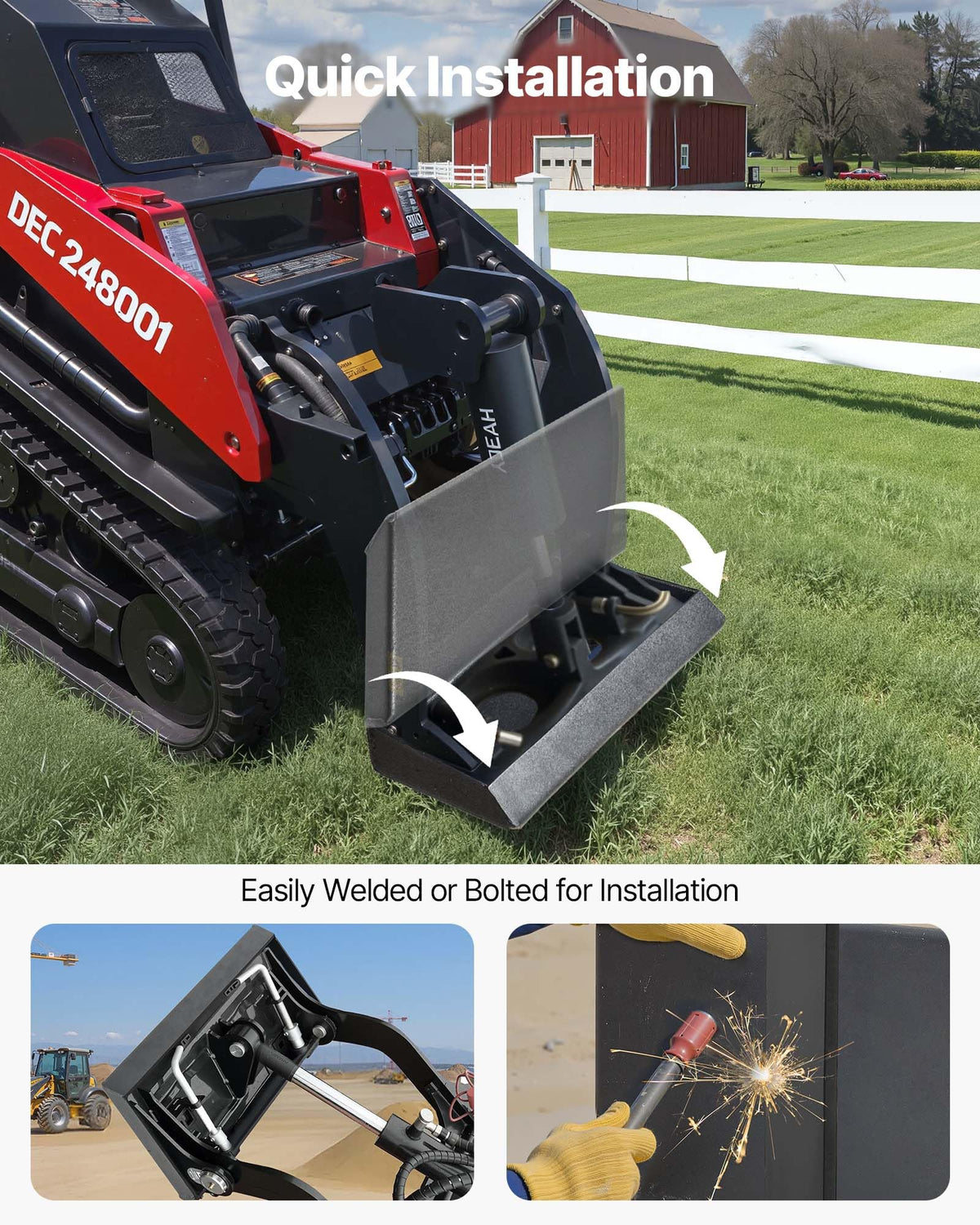 VEVOR fully welded design for long-lasting performance.