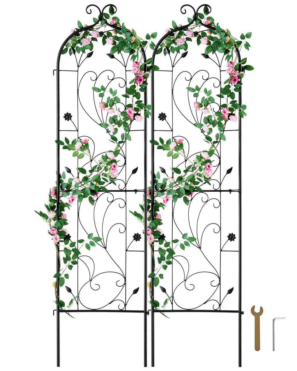 VEVOR garden trellis two-pack ready for installation and plant support