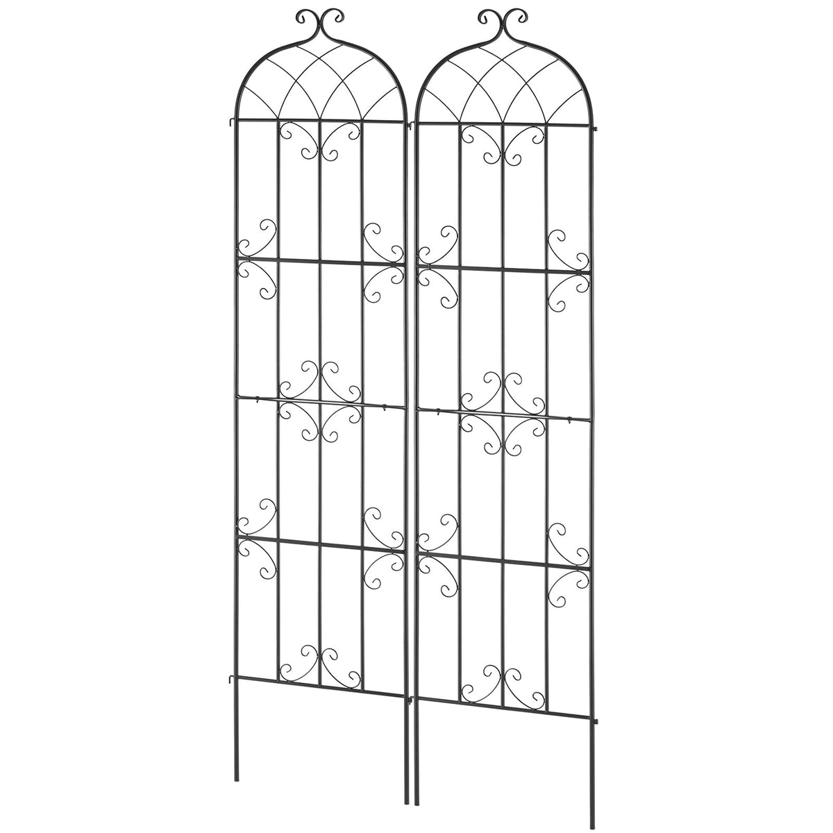 VEVOR garden trellis decorative courtyard focal point with climbing plants
