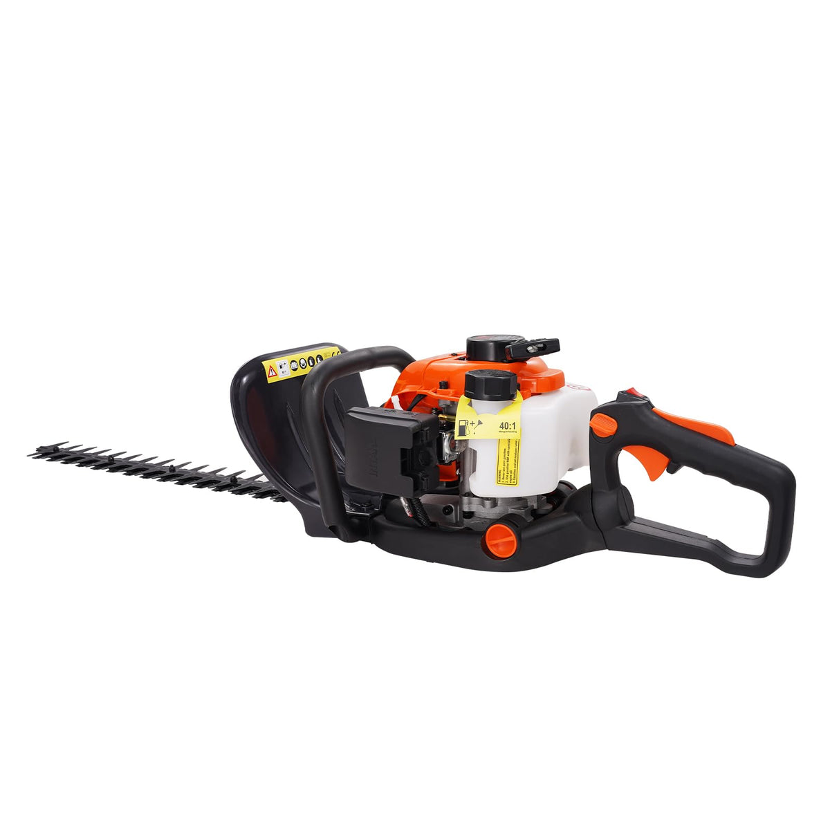VEVOR gas hedge trimmer delivering up to 40 minutes runtime per fill