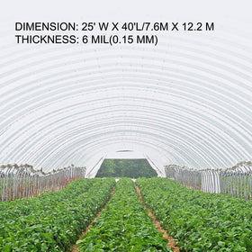 VEVOR film closeup 6mil shows thickness and tear resistance.