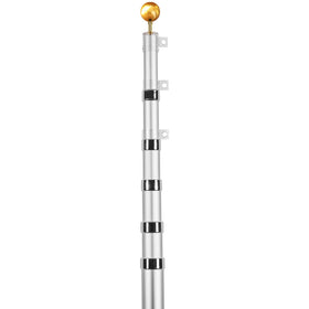 VEVOR half-staff display option shown for ceremonial use