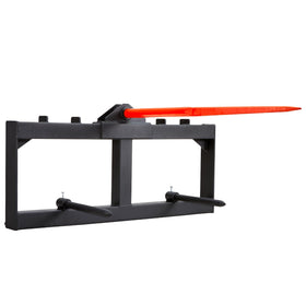 VEVOR 49-inch spear penetrates thick hay stacks securely.