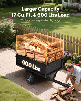 VEVOR trailer guardrail design maximizes storage without repeated trips