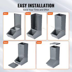 VEVOR hog feeder vertical design saves space on farm