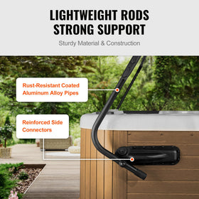 VEVOR hot tub cover lift padded handle offers comfortable grip