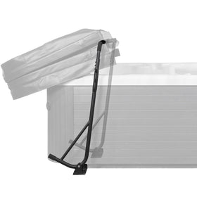 VEVOR hot tub cover lift with side-bracket adjustment enables easy, space-saving cover operation.