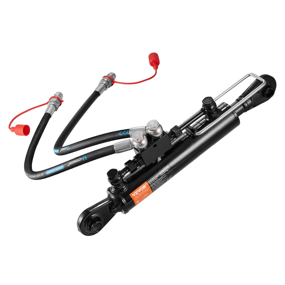 VEVOR hydraulic top link Cat1-1 in action, ready for heavy-duty tractor work