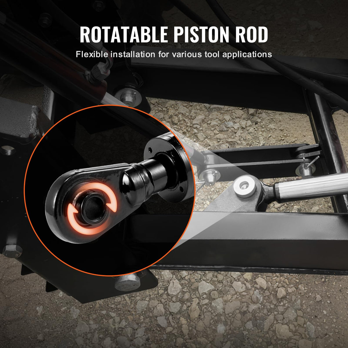 High-sealing check valve on VEVOR top link reduces oil leakage