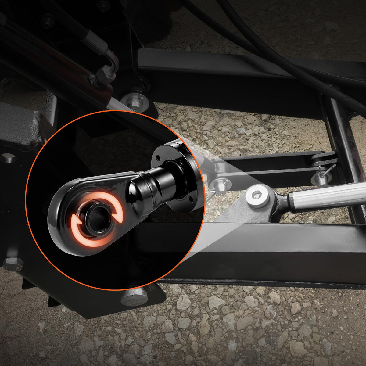 VEVOR top link delivers up to 2.3 tons pull force for smooth retraction