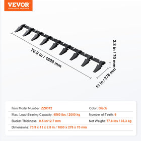 VEVOR ideal for urban construction, mining, and road projects