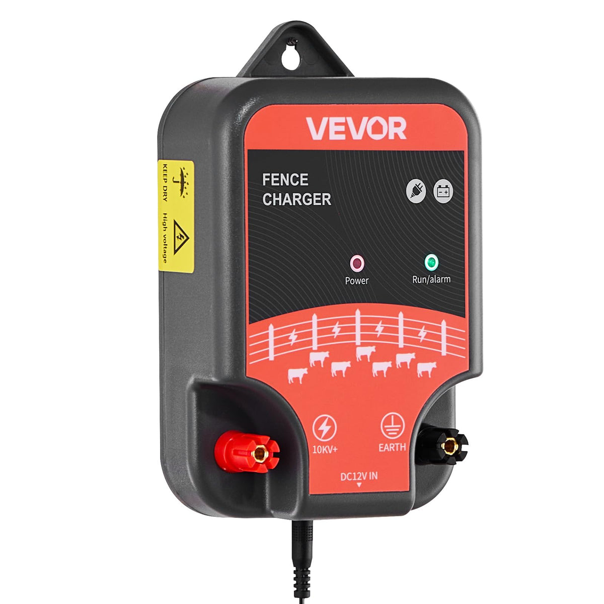 VEVOR installation kit simplifies setup for quick fence activation.
