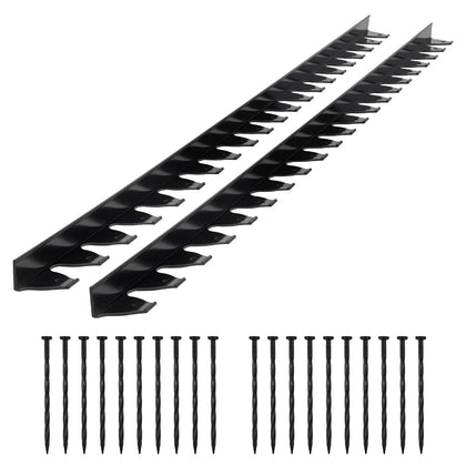 VEVOR landscape edging border panel showing a clean 6ft straight edge for beds