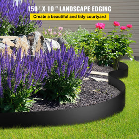 VEVOR landscape edging flexible-curves enables neat curves around beds