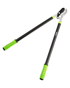 VEVOR loppers blade close-up shows a sharp steel edge for clean cuts