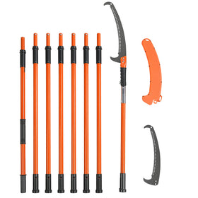 VEVOR Manual Pole Saw ideal for palms and shrubs pruning