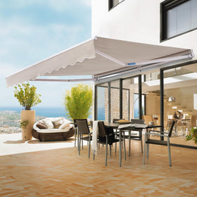 VEVOR polyester fabric with UV80 protection for sunny days