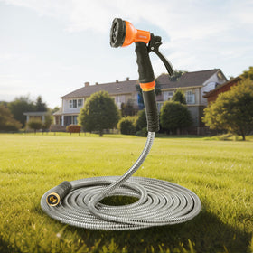 VEVOR 25 ft hose length provides extended yard reach.