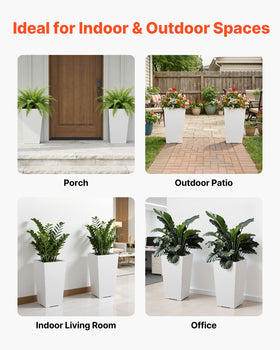 Modern striped look from VEVOR adds clean, contemporary charm.