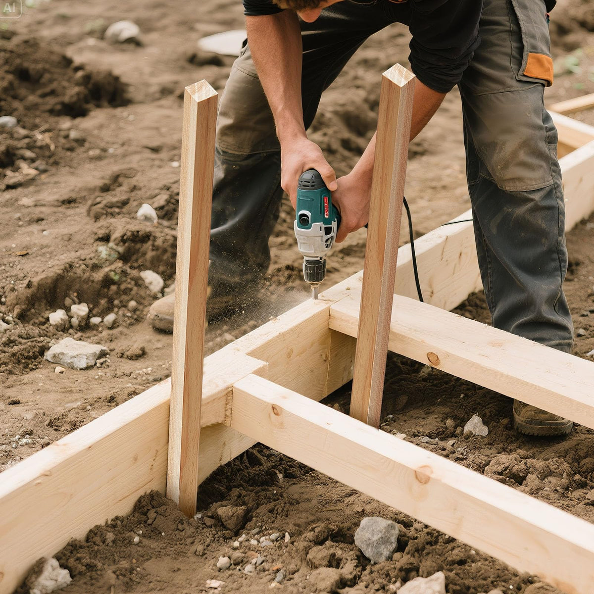 VEVOR multi-size garden stakes adaptable for climbing plants and fencing projects