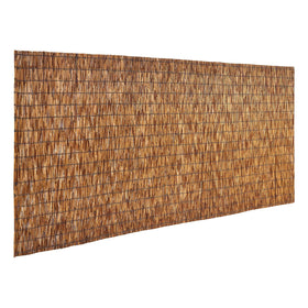 VEVOR natural reed fencing adds warm organic look to outdoor area