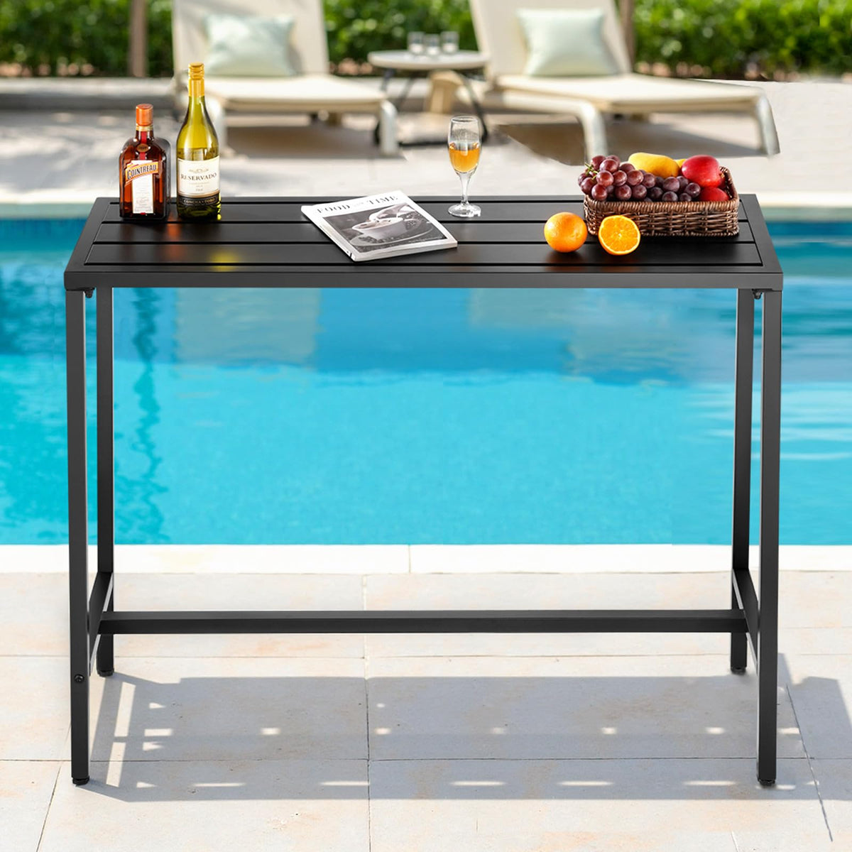 VEVOR durable carbon steel frame supports daily use with reinforced crossbeam.