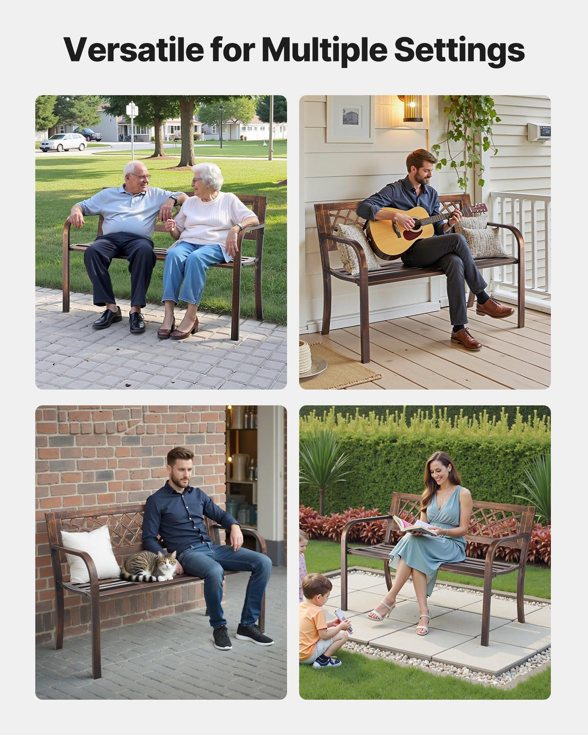 VEVOR armrests with rounded edges prevent snags and improve comfort