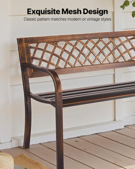 VEVOR bench PVC mesh backrest offers breathable support on sunny days