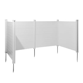 VEVOR Anti-scratch edges and caps protect posts and reduce dust buildup