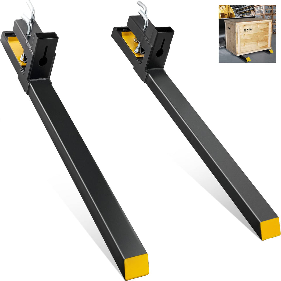 VEVOR pallet forks 60in over bucket for easy attachment and lifting