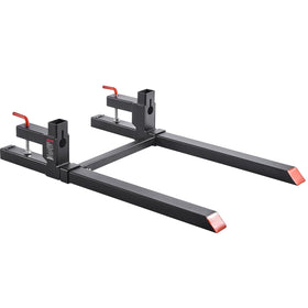 VEVOR pallet forks bright orange tips for high visibility
