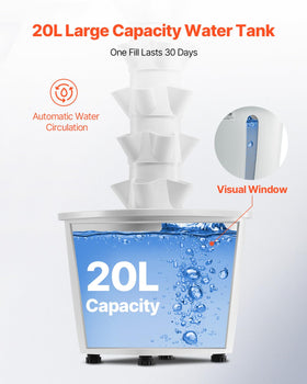 VEVOR 30 pods design for diverse crops in a single unit.
