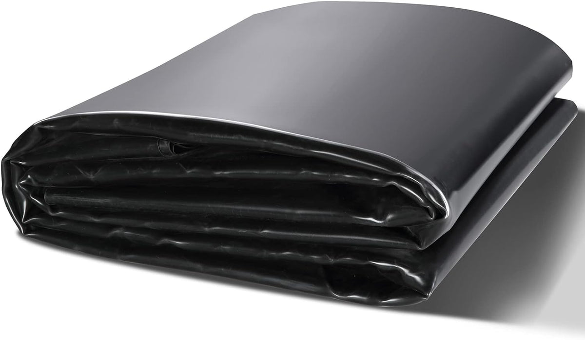 VEVOR pond liner 10x15 ft with 45 mil thickness for durable pond projects.