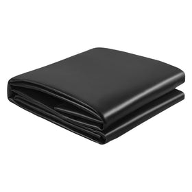 VEVOR black EPDM pond liner in use, protecting water from leaks