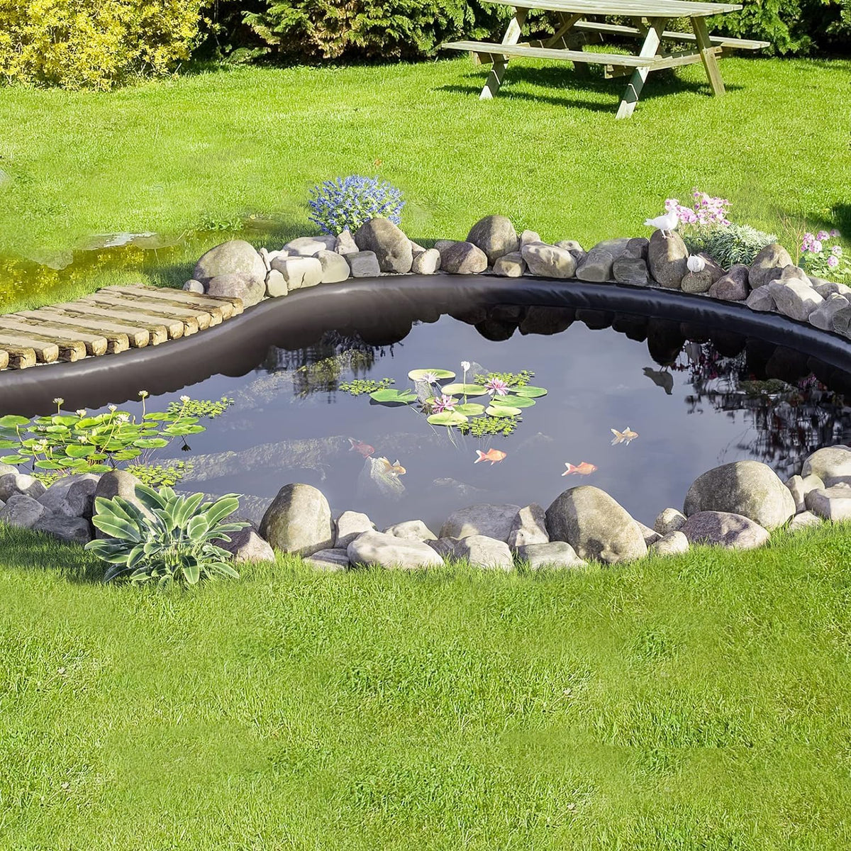 VEVOR liner extends to planting beds and self-watering projects