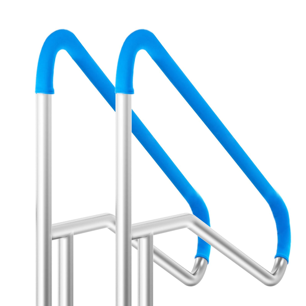 VEVOR pool handrail in action - seamless support during pool entry